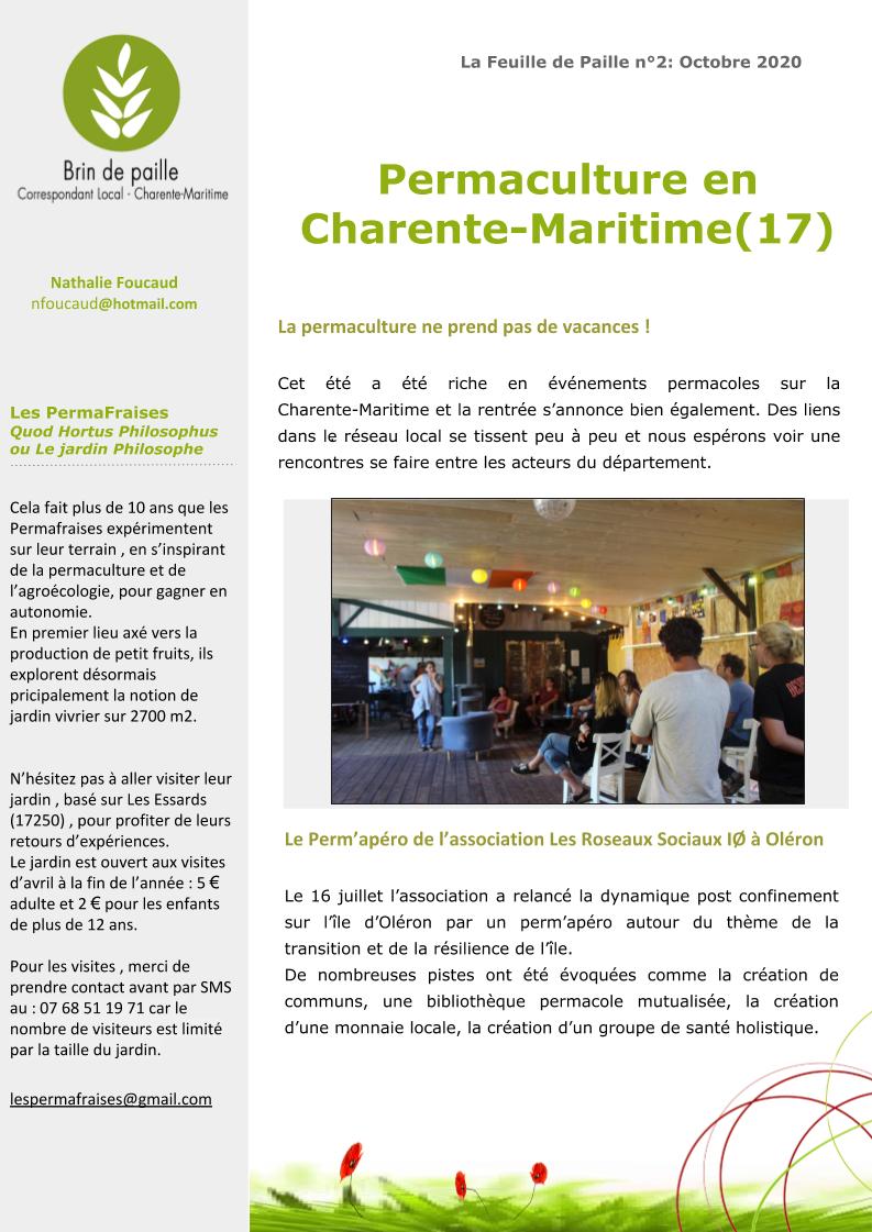 La permaculture en Charente-Maritime